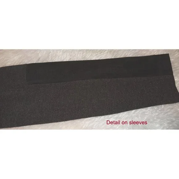 NYDJ Not Your Daughters Jeans Shaping Slimming Black Dress Faux Suede Panels 6 - Picture 8 of 10